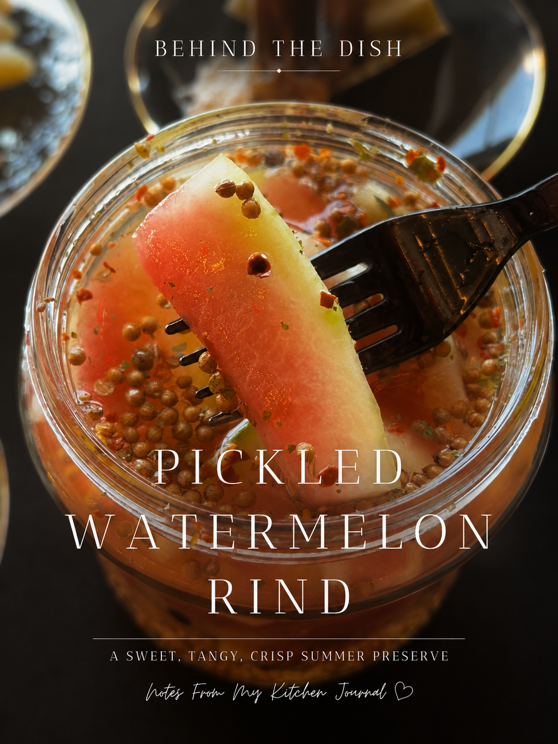 Pickled Watermelon Rind
