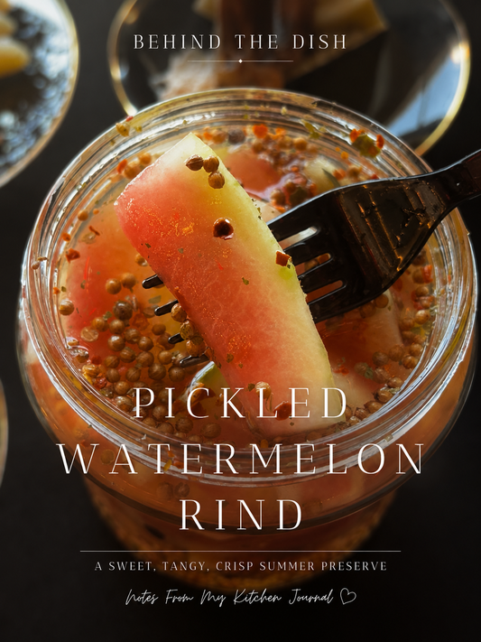 Pickled Watermelon Rind
