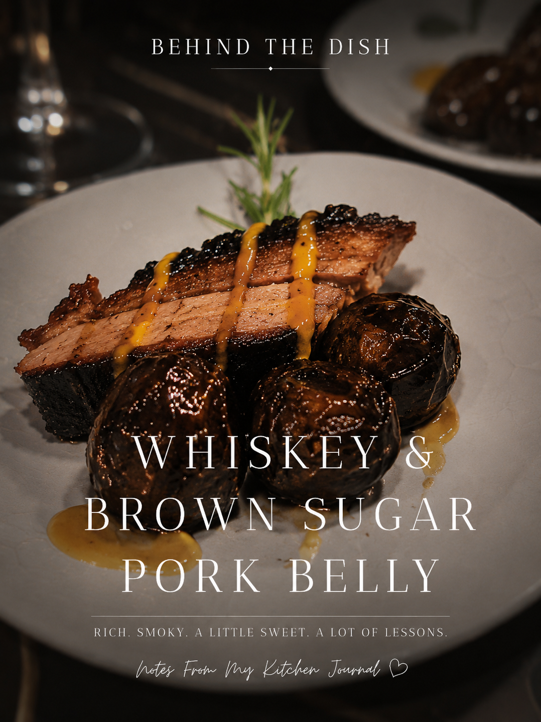 Whiskey Brown Sugar Pork Belly