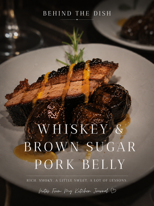 Whiskey Brown Sugar Pork Belly