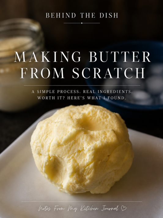 Homemade Butter